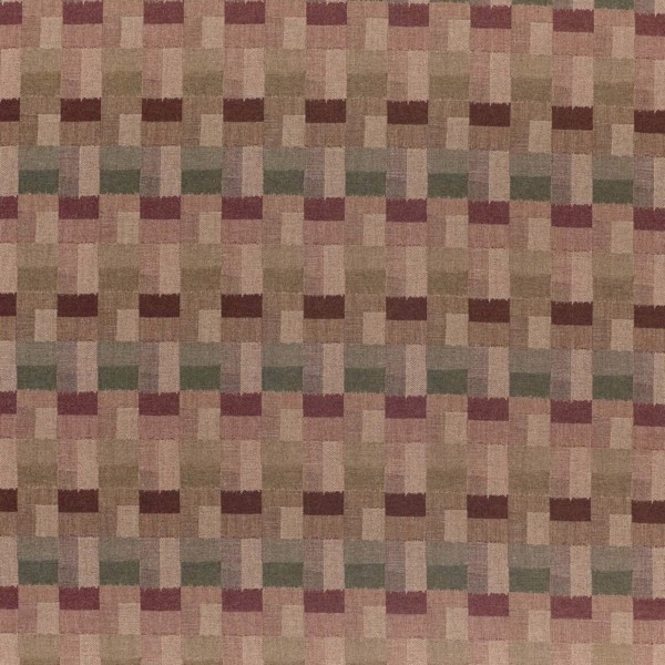 Tavistone Wool Madder/Yew Green Fabric by Sanderson