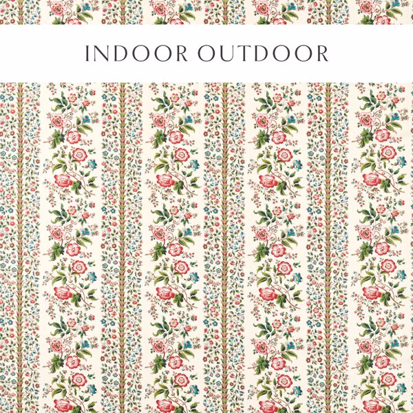 Rose Pergola Outdoor Chintz Fabric by Sanderson