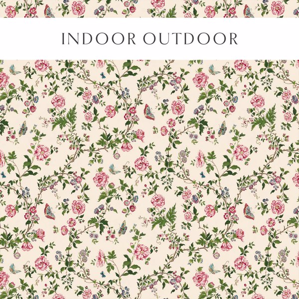 King's Rose Outdoor Chintz Fabric by Sanderson