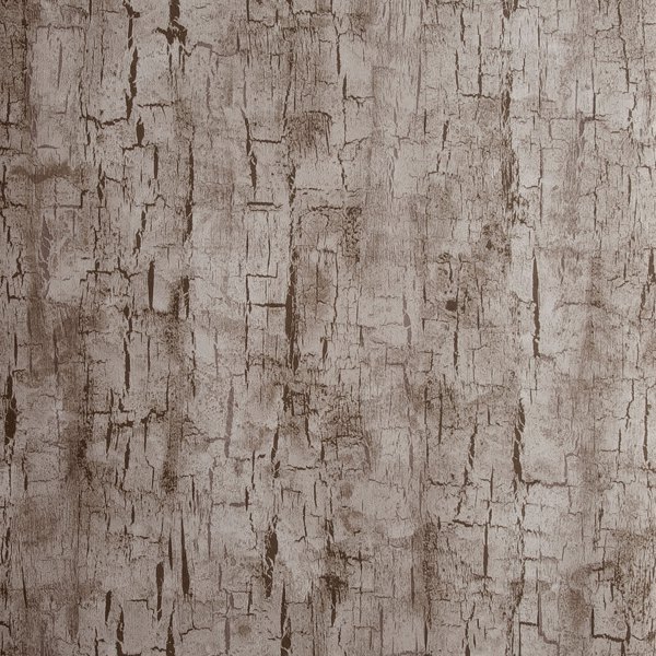 Tree Bark Pewter Wallpaper by Clarke & Clarke
