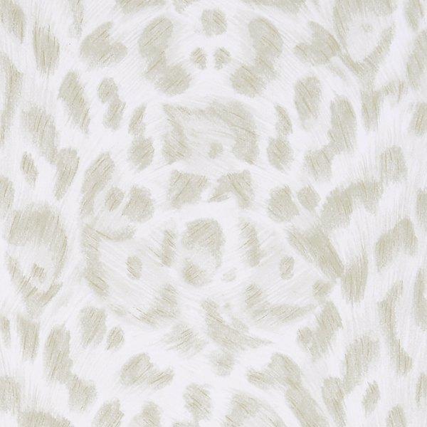 Felis Ivory Wallpaper by Clarke & Clarke