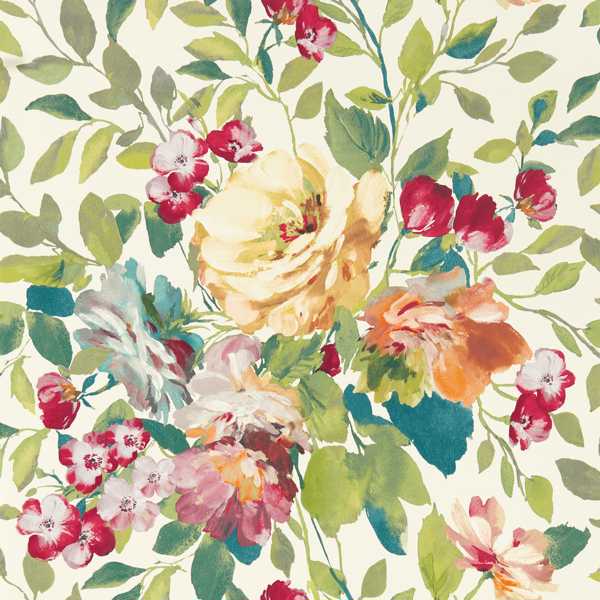Bloom Multi Wallpaper by Clarke & Clarke