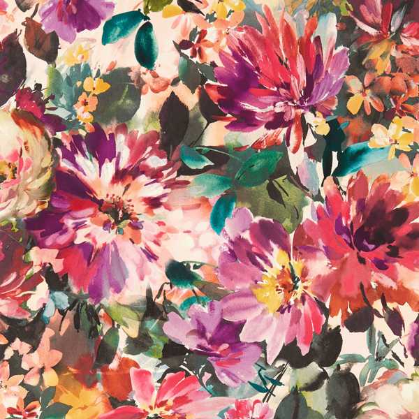 Tahiti Fuchsia Wallpaper by Clarke & Clarke