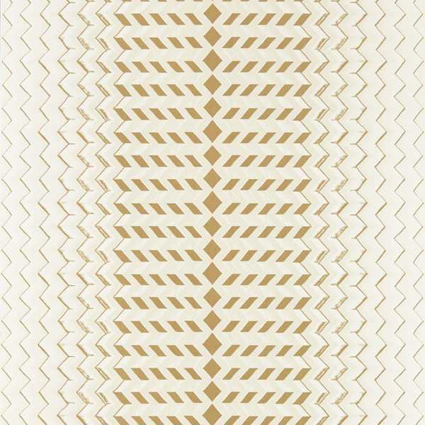 Fragment Natural/Gold Wallpaper by Clarke & Clarke