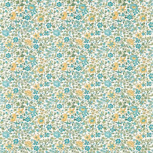 Gamthi Teal Wallpaper by Clarke & Clarke