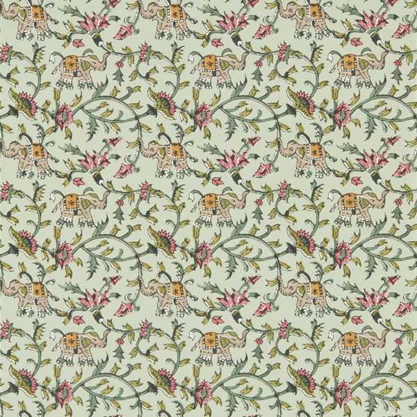 Hathi Sage Wallpaper by Clarke & Clarke