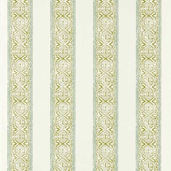 Kalamkari Sage Wallpaper by Clarke & Clarke