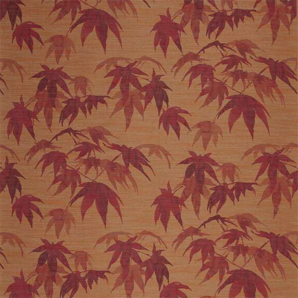 Acer Red Wood/Teal Wallpaper by Zoffany