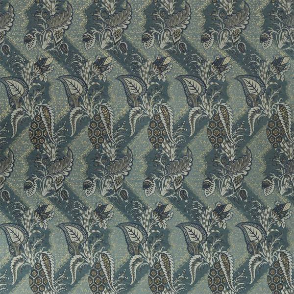 Bizarre Velvet Nocturne Fabric by Zoffany