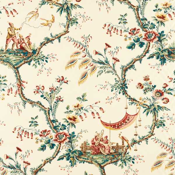 Emperor's Musician Russet Fabric by Zoffany