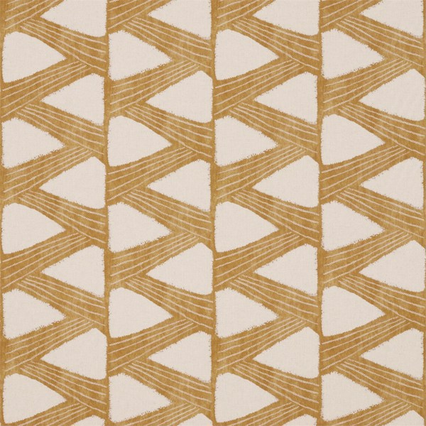 Kanoko Gold Fabric by Zoffany
