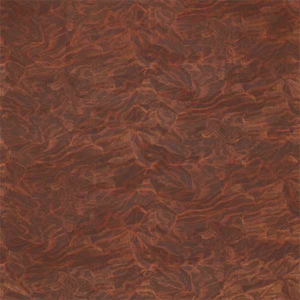 Cirrus Embroidery Copper Fabric by Zoffany