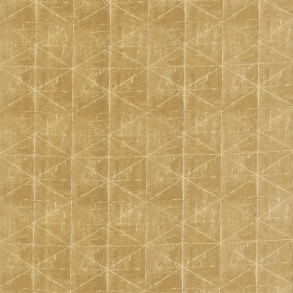 Crease Gold Fabric by Zoffany