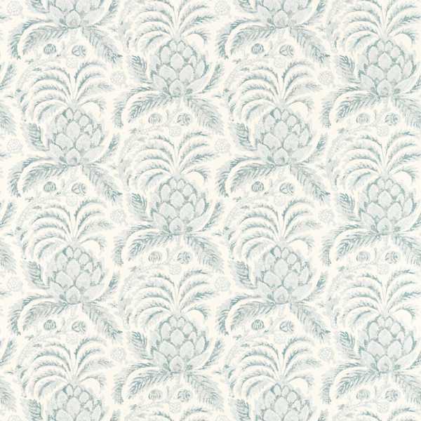 Pina de Indes Stockholm Blue Wallpaper by Zoffany