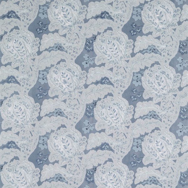 Antheia Blue Stone Fabric by Zoffany