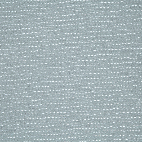 Stitch Plain Silver Fabric by Zoffany