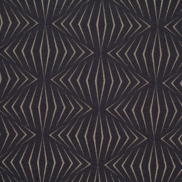 Juno Charcoal/Gold Fabric by Zoffany