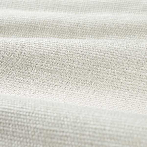 Zoffany Chenille Perfect White Fabric by Zoffany