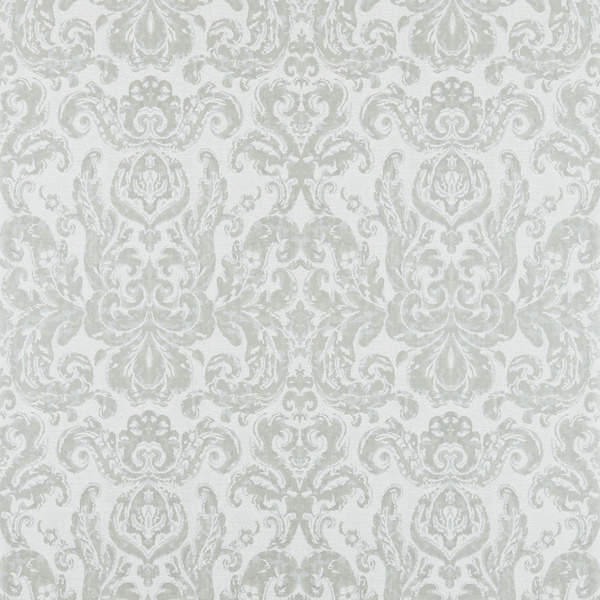 Brocatello Silver Wallpaper by Zoffany
