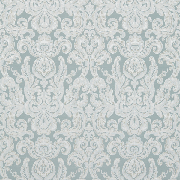 Brocatello Nuovo Pale Blue Fabric by Zoffany