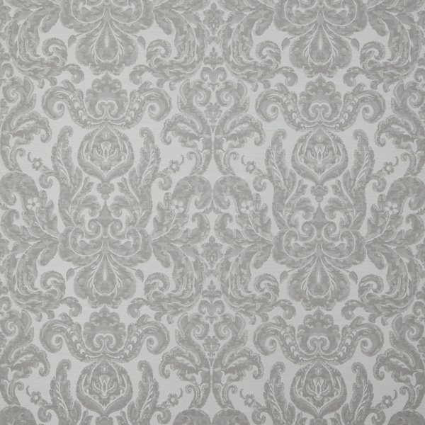 Brocatello Nuovo Silver Fabric by Zoffany