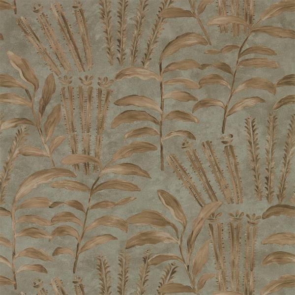 Highclere Olivine Wallpaper by Zoffany