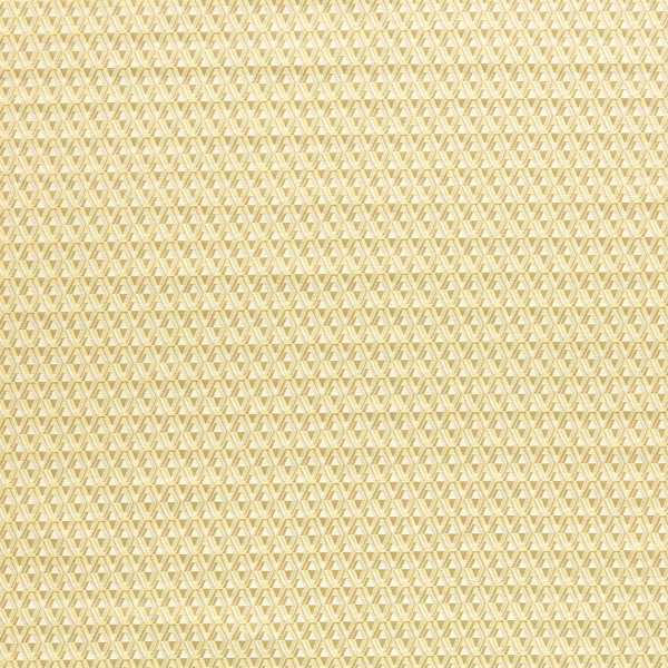 Domino Diamond Silk Yellow Fabric by Zoffany