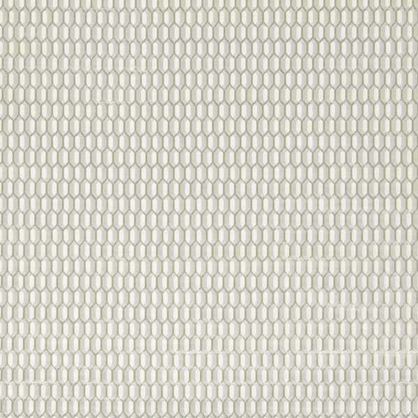Domino Trellis Quartz Grey Fabric by Zoffany