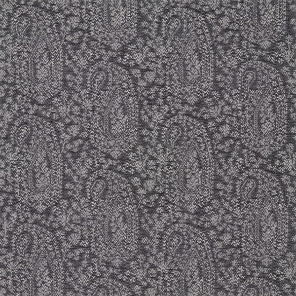Walton Logwood Grey Fabric by Zoffany