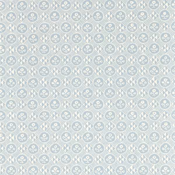 Diamonds & Flowers Shetland Wallpaper by Zoffany