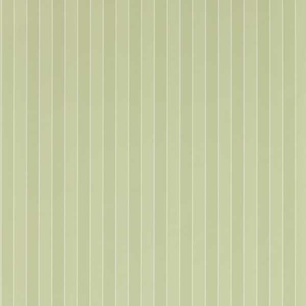 Semper Stripe Pale Evergreen Wallpaper by Zoffany