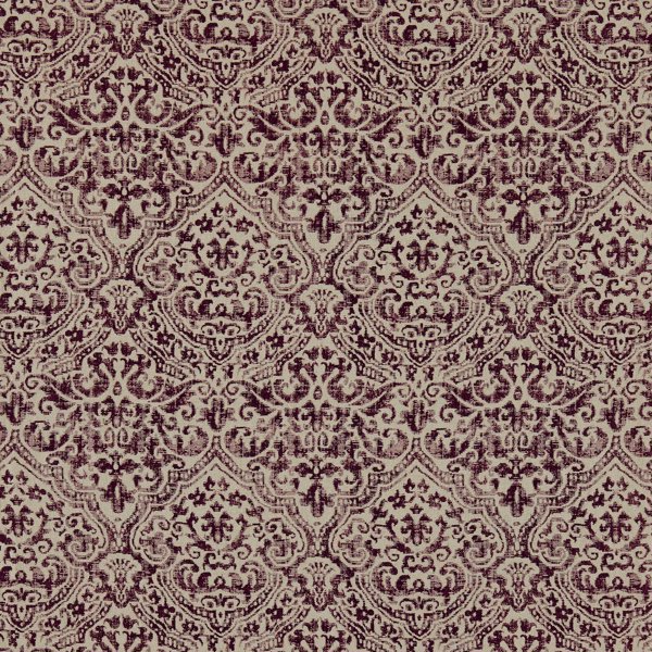 Edensor Garnet Fabric by Zoffany