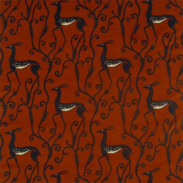 Deco Deer Velvet Deer Velvet Sahara Fabric by Zoffany