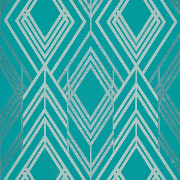 Geometrica Serpentine Fabric by Zoffany