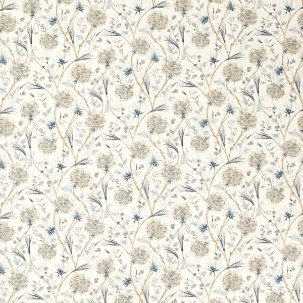 Wallichi Quartz Grey Fabric by Zoffany