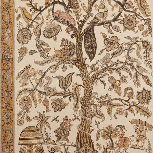 Tree of Life Spice Fabric by Zoffany