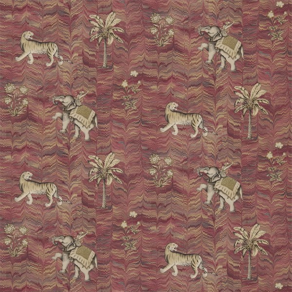 Jaipur Red Fabric by Zoffany
