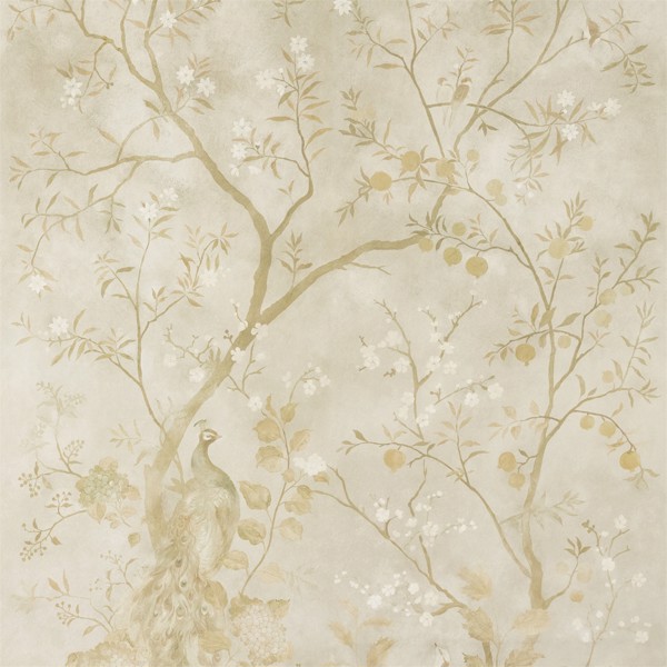 Rotherby Old Gold Wallpaper by Zoffany