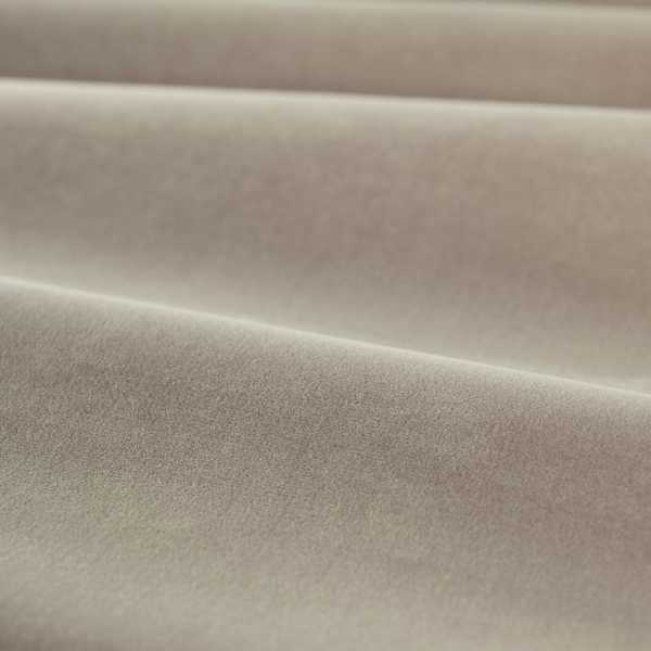 Cotton Velvet Performance Mink Fabric by Zoffany