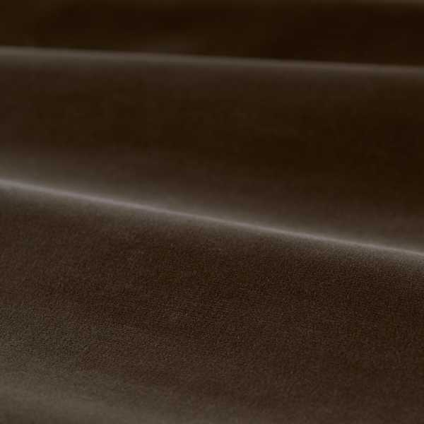 Cotton Velvet Performance Umber Fabric by Zoffany