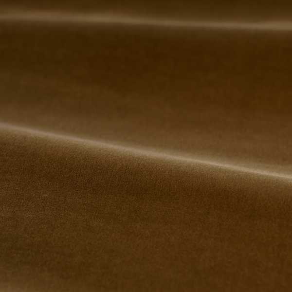 Cotton Velvet Performance Camel Fabric by Zoffany