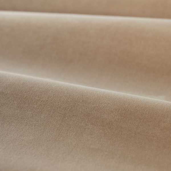 Cotton Velvet Performance Parchment Fabric by Zoffany