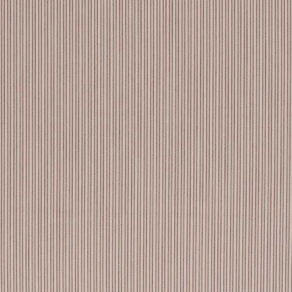 Apron Stripe Chalk/Tuscan Pink Fabric by Zoffany