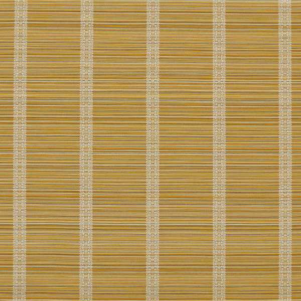 Bellagio Stripe Silk Yellow Fabric by Zoffany