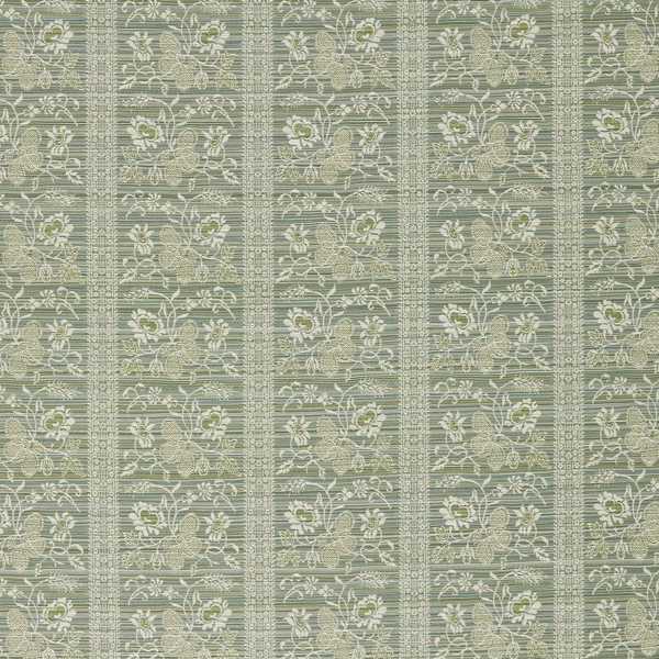 Filigree Bellagio Stripe Eau De Nil Fabric by Zoffany