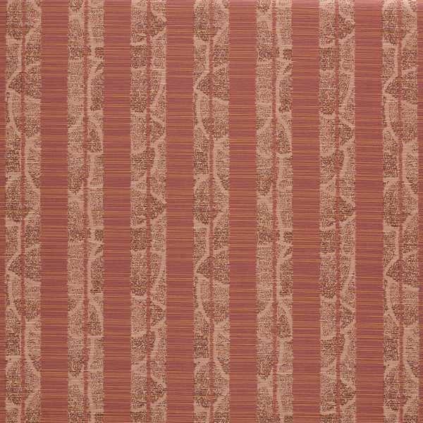 Kyoto Stripe Russet Fabric by Zoffany