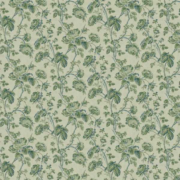 Thorny Vine Evergreen Fabric by Zoffany
