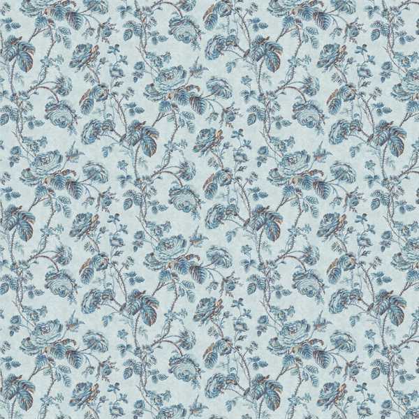 Thorny Vine Azure Fabric by Zoffany