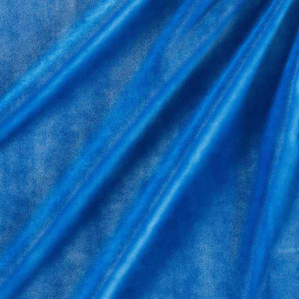 Performance Velvets Cobalt Blue Fabric by Zoffany