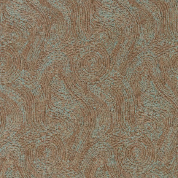 Hawksmoor Oxidised Copper Wallpaper by Zoffany